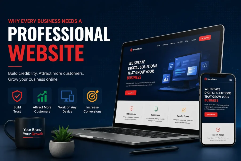 Why Every Business Needs a Professional Website image